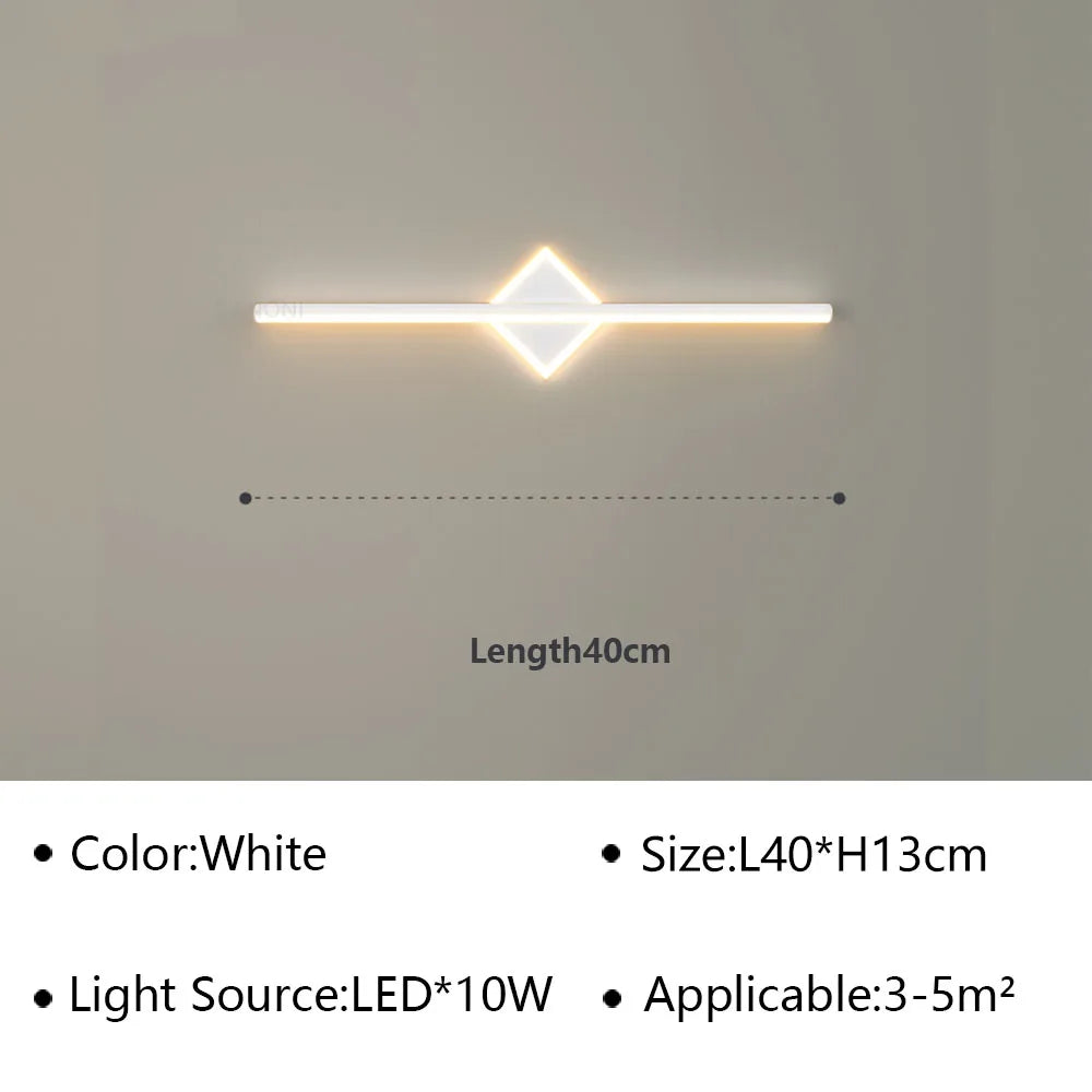 Applique Murale LED Linéaire – Miroir & Salle de Bain