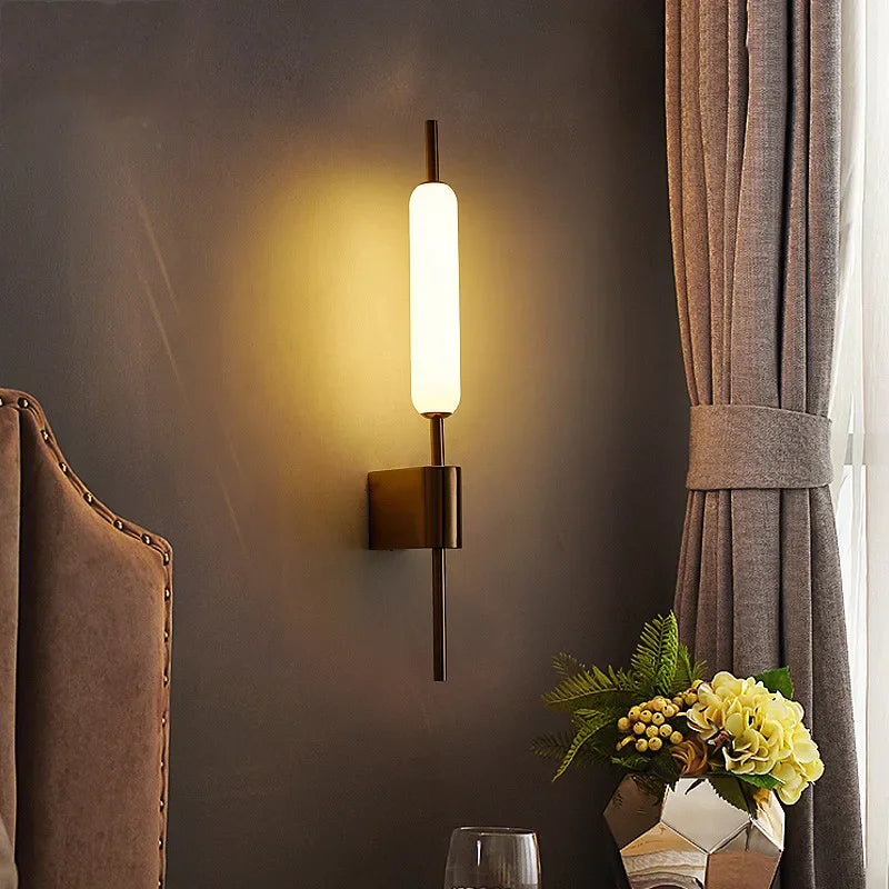 Applique Murale LED – Liseuse & Miroir Moderne