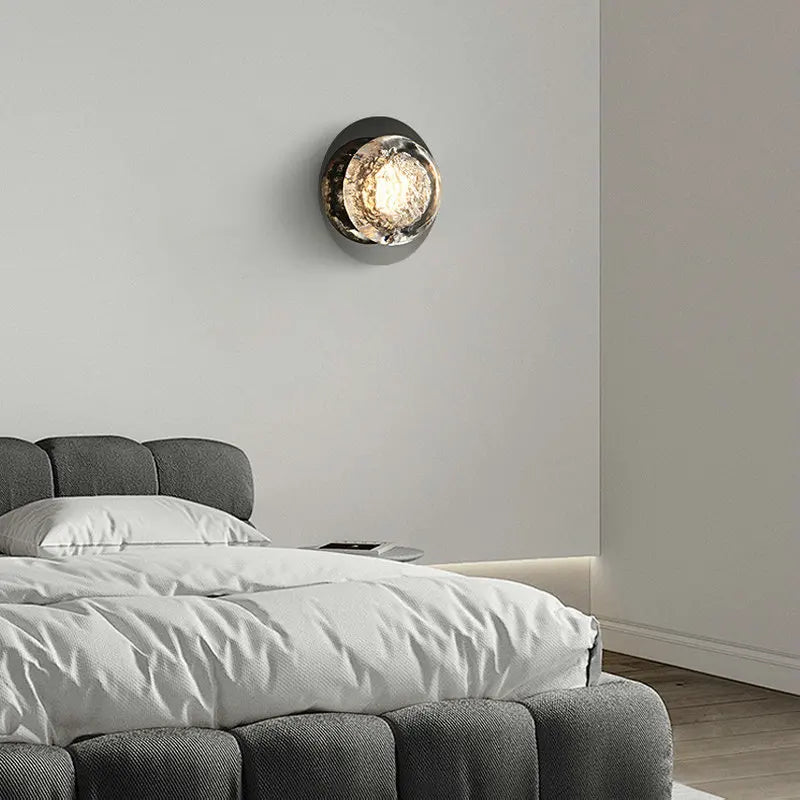 Applique Murale LED Minimaliste Style Italien en Acier