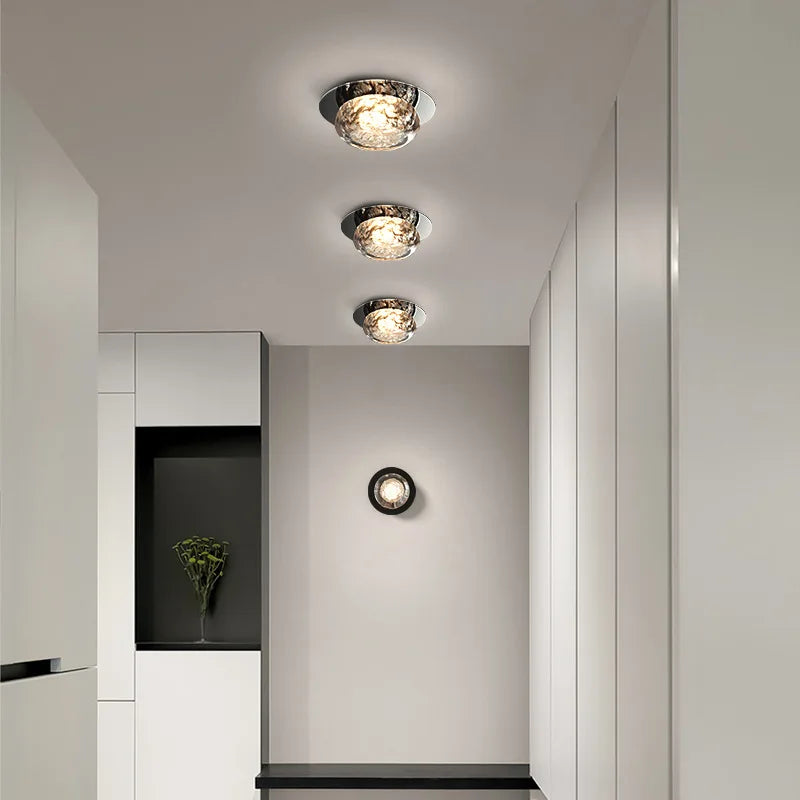 Applique Murale LED Minimaliste Style Italien en Acier
