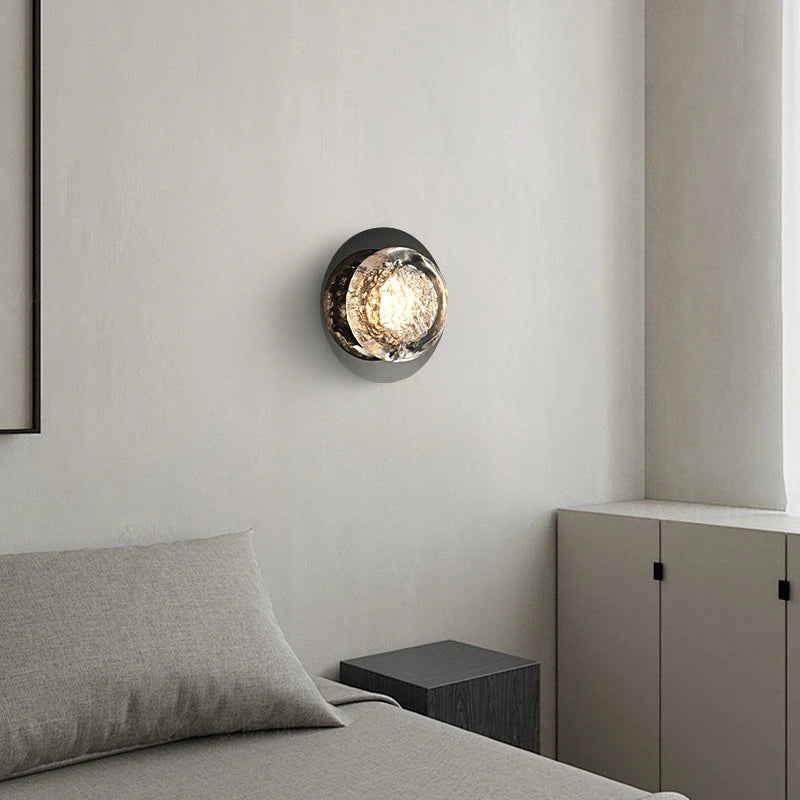 Applique Murale LED Minimaliste Style Italien en Acier