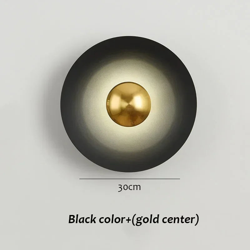 Applique Murale LED Nordique Moderne – Métal Coloré