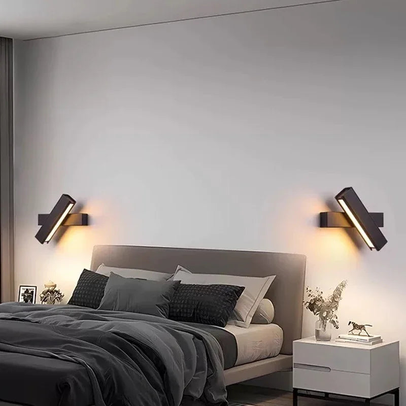 Applique Murale LED Rotative 350° – Moderne