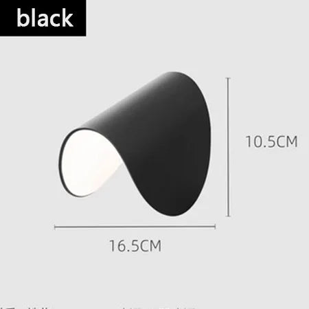 Applique Murale LED Rotative – Nordique Colorée