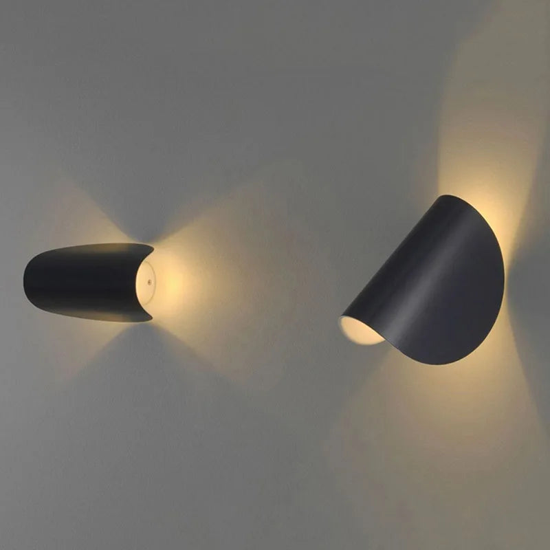 Applique Murale LED Rotative – Nordique Colorée