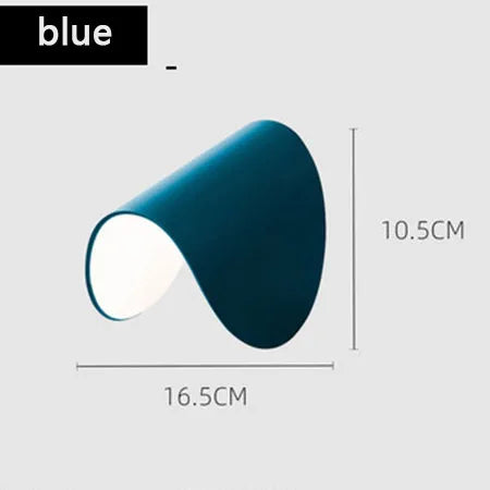 Applique Murale LED Rotative – Nordique Colorée