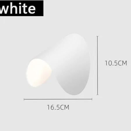 Applique Murale LED Rotative – Nordique Colorée