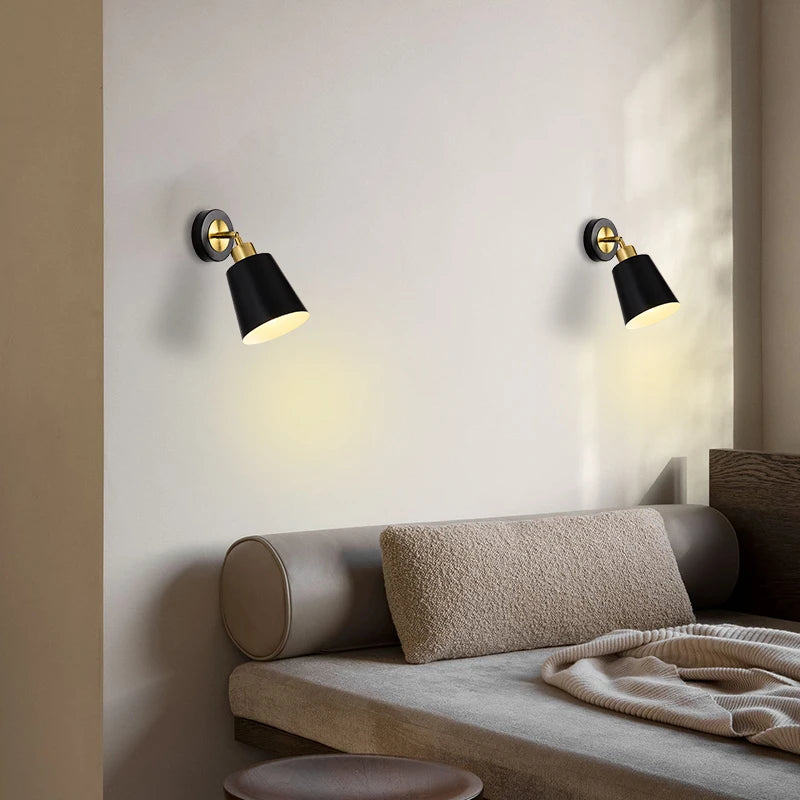 Applique Murale Liseuse Rotative – Moderne LED