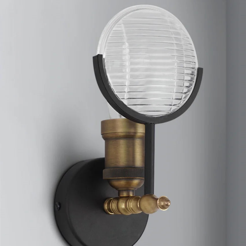 Applique Murale Loft Industrielle – Bronze Vintage