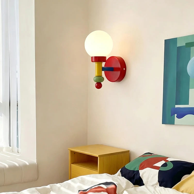 Applique Murale Macaron G9 – Verre ou Plastique