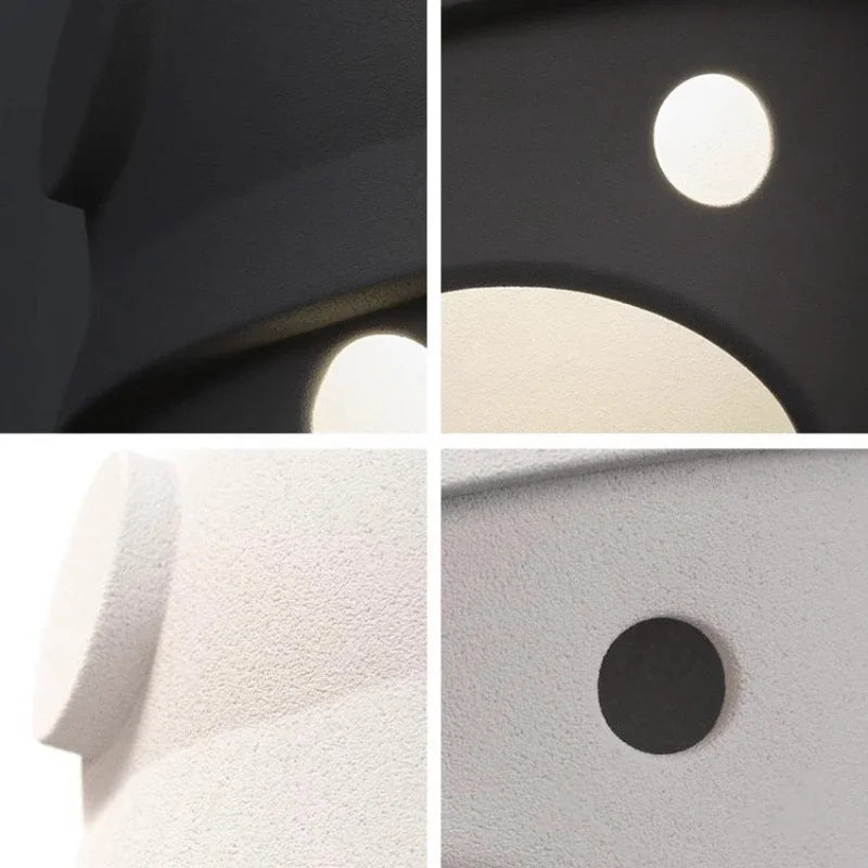 Applique Murale Masque Joker – Résine LED Design