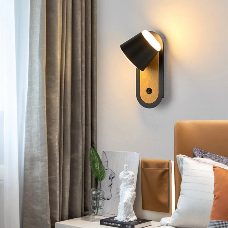 Applique Murale Minimaliste avec Interrupteur – Chevet