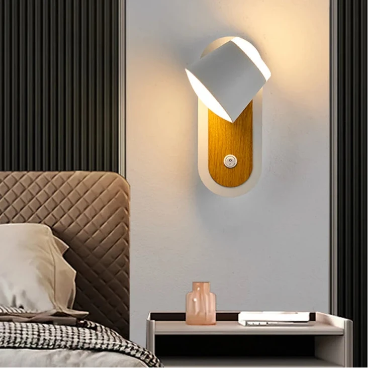 Applique Murale Minimaliste avec Interrupteur – Chevet