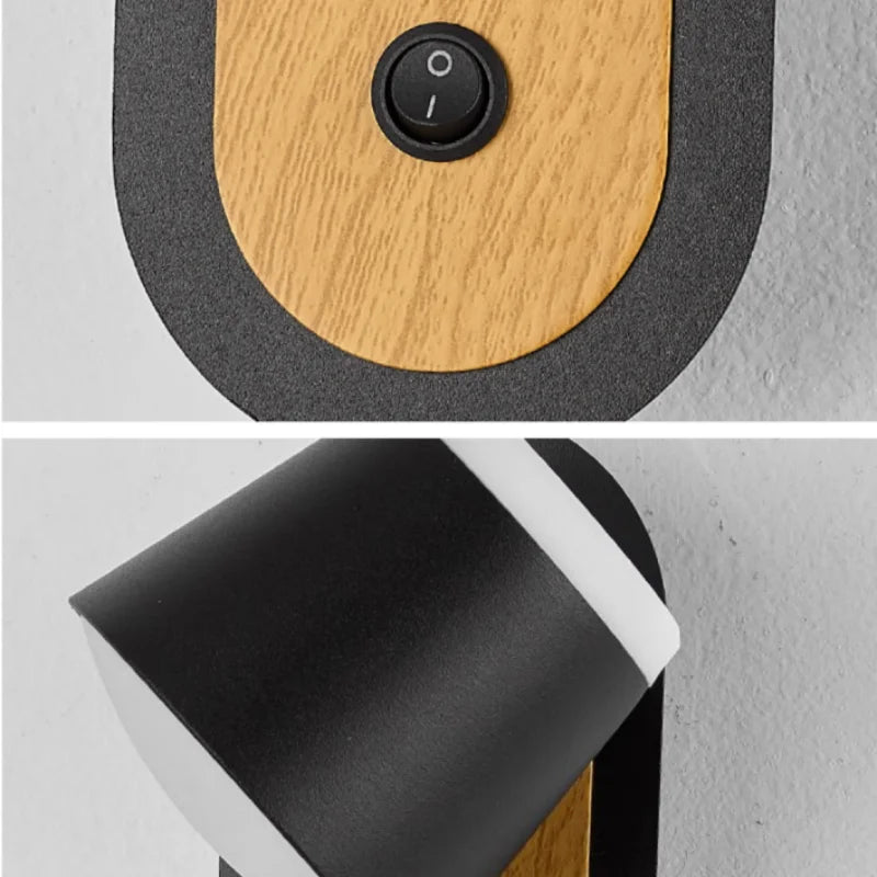 Applique Murale Minimaliste avec Interrupteur – Chevet