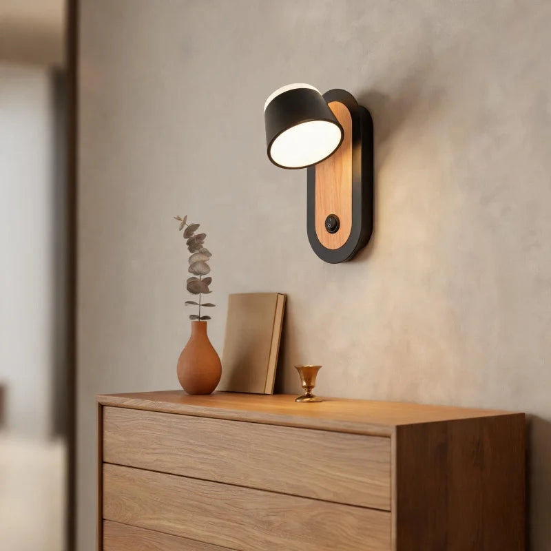 Applique Murale Minimaliste avec Interrupteur – Chevet