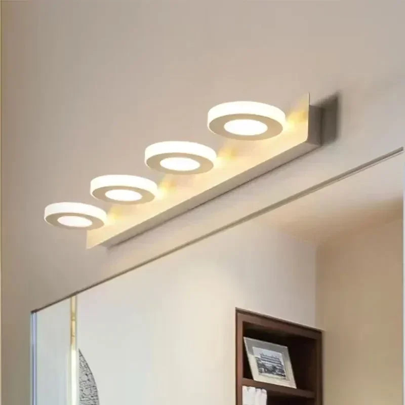 Applique Murale Miroir – Spots Orientables 360°