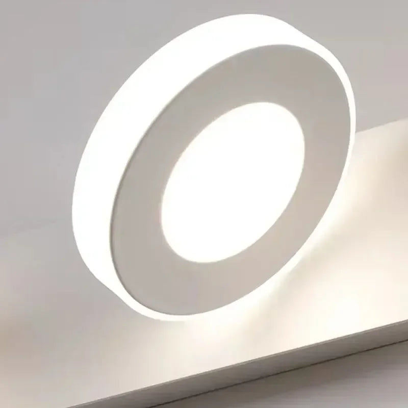 Applique Murale Miroir – Spots Orientables 360°