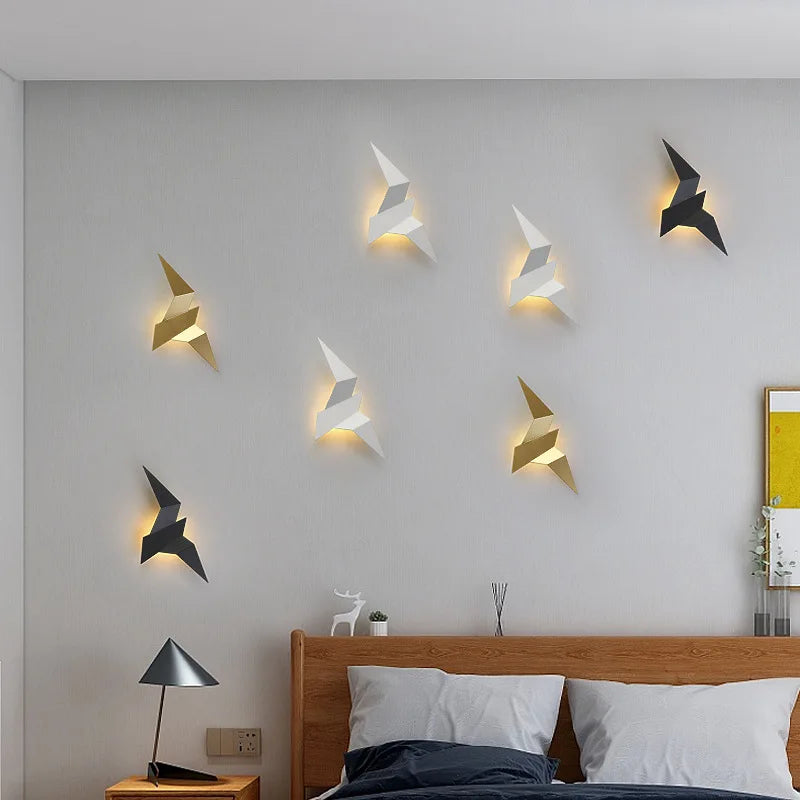 Applique Murale Oiseau – Nordique LED Chevet