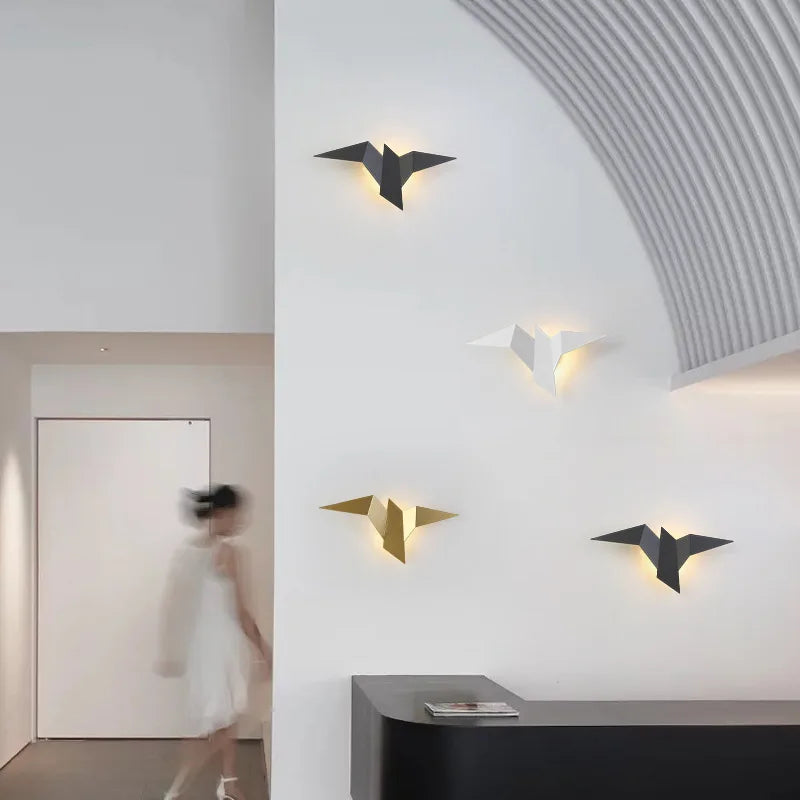 Applique Murale Oiseau – Nordique LED Chevet