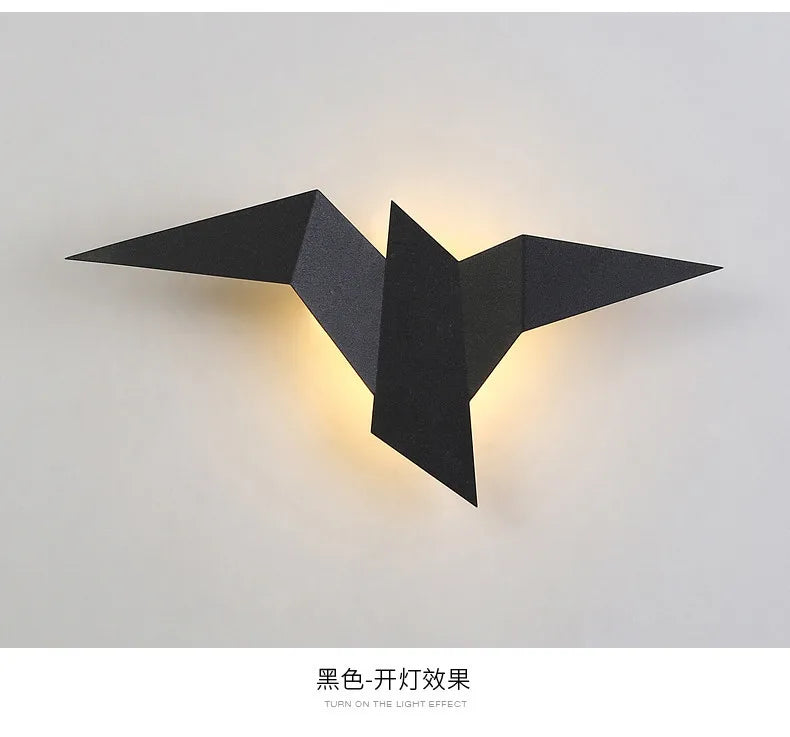 Applique Murale Oiseau – Nordique LED Chevet
