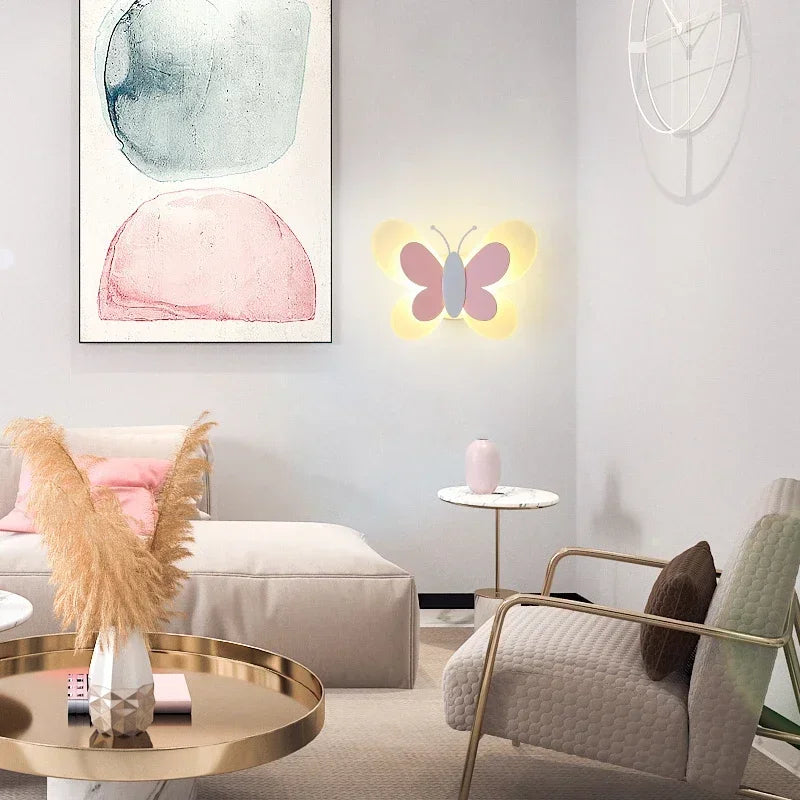 Applique Murale Papillon – Chambre Enfant LED