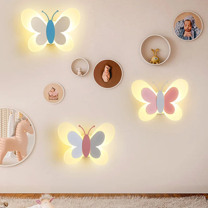 Applique Murale Papillon – Chambre Enfant LED