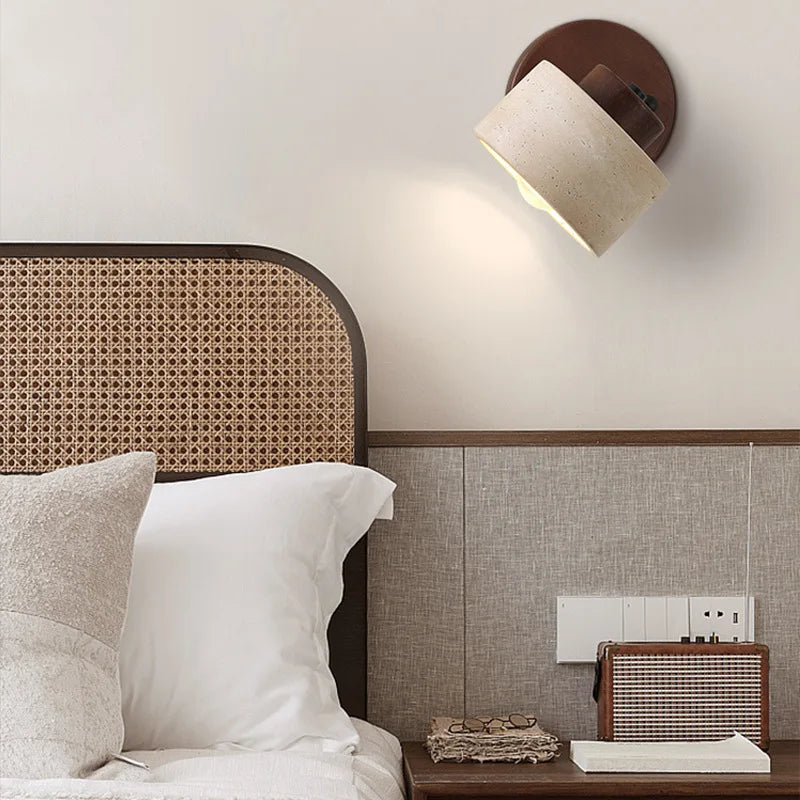 Applique Murale Pierre Wabi-Sabi – Japonaise Orientable