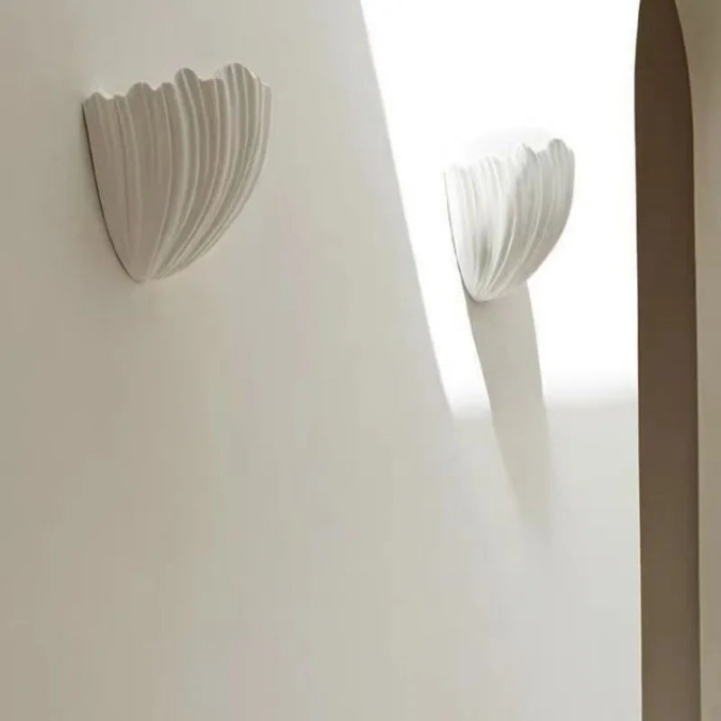 Applique Murale Plâtre Coquillage – LED Design