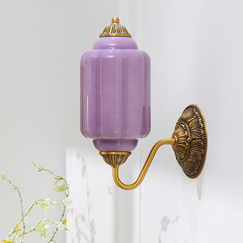 Applique Murale Rétro Crème – Miroir Salle de Bain LED