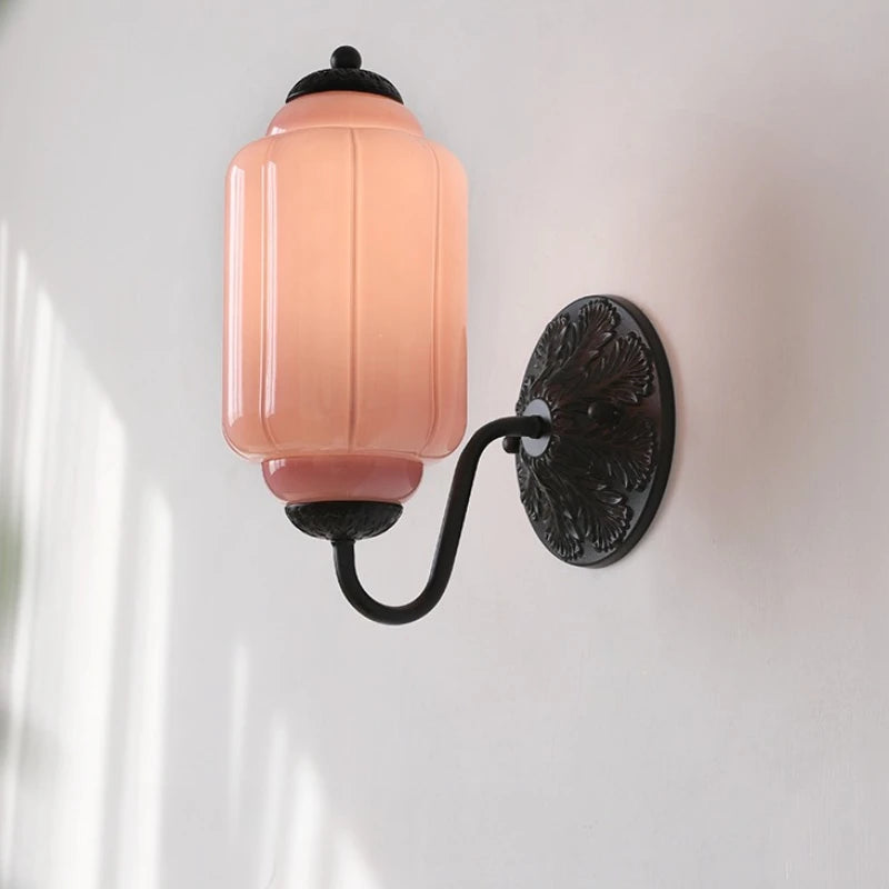 Applique Murale Rétro Crème – Miroir Salle de Bain LED
