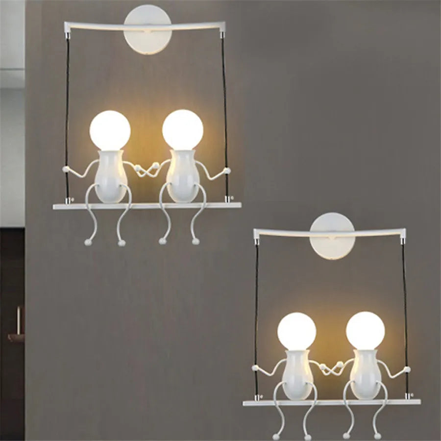 Applique Murale Robot – Chambre Enfant LED