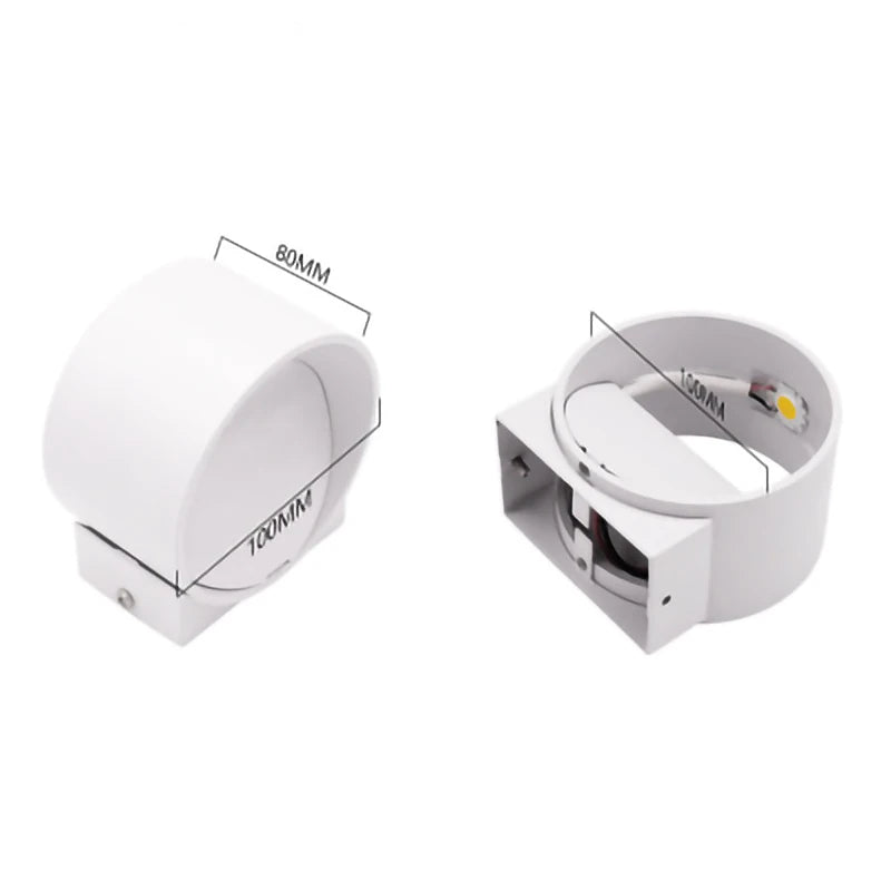 Applique Murale Ronde LED – Nordique Luxe
