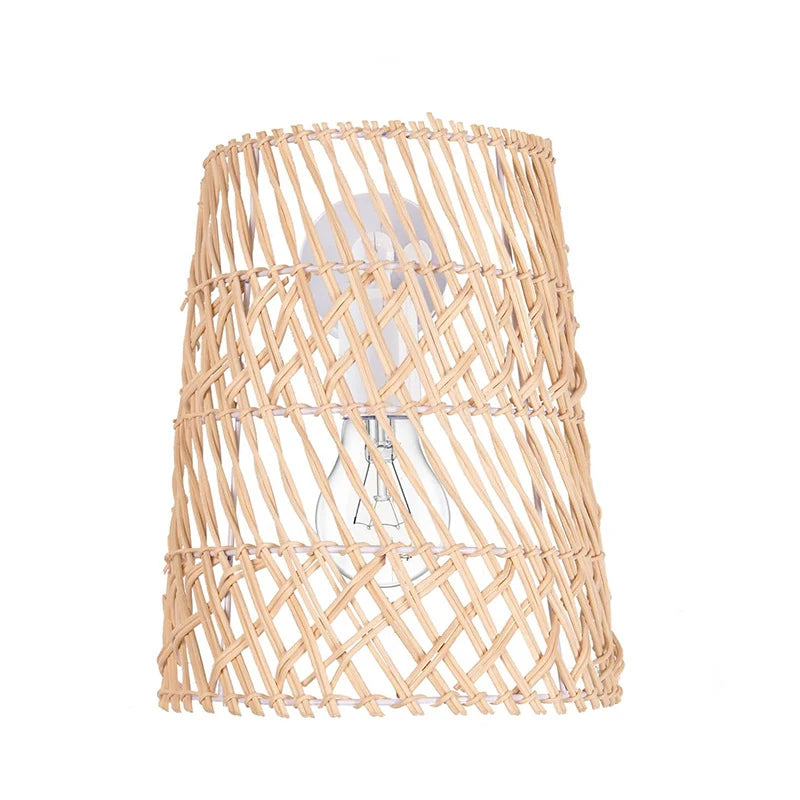 Applique Murale Rotin Tressé – Esprit Oriental