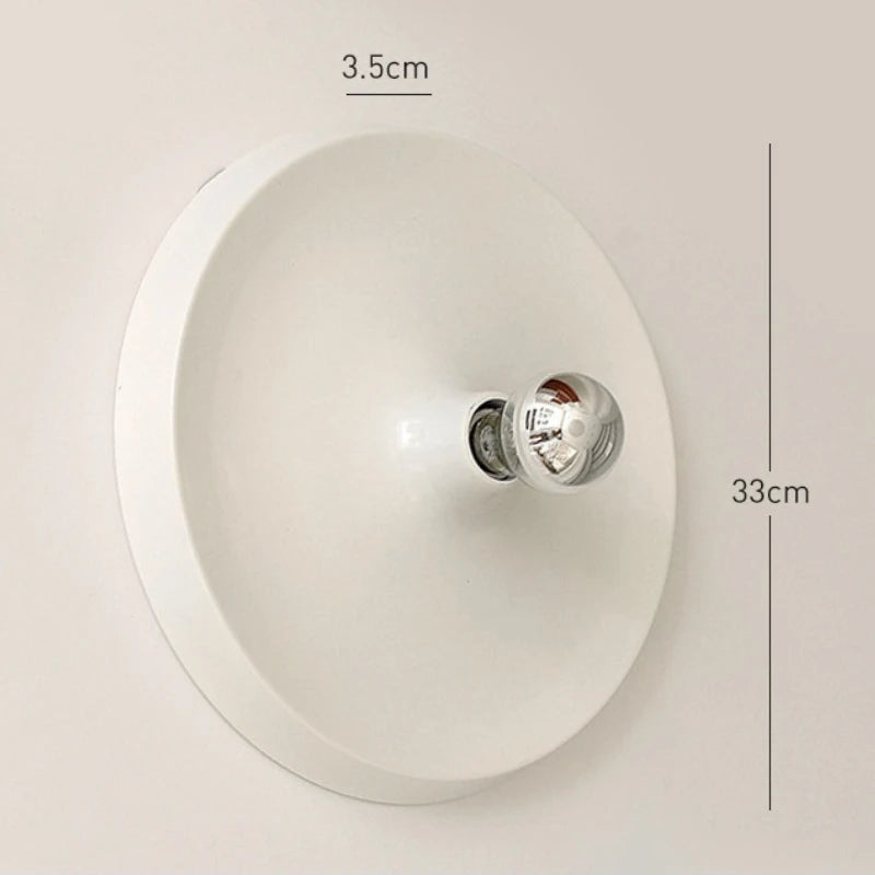 Applique Murale Soucoupe – Disque Bauhaus Vintage