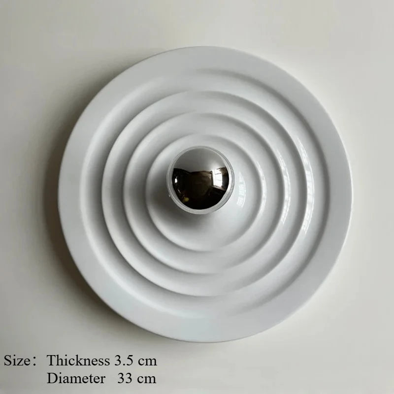 Applique Murale Soucoupe – Disque Bauhaus Vintage