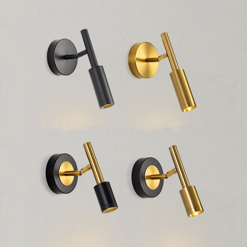 Applique Murale Spot Liseuse – Or Moderne Orientable