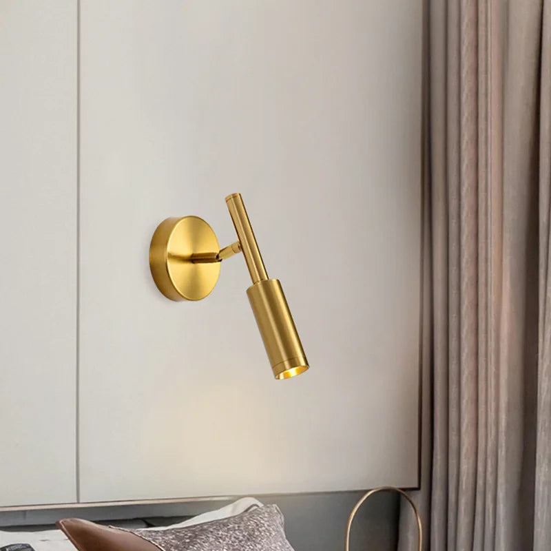 Applique Murale Spot Liseuse – Or Moderne Orientable