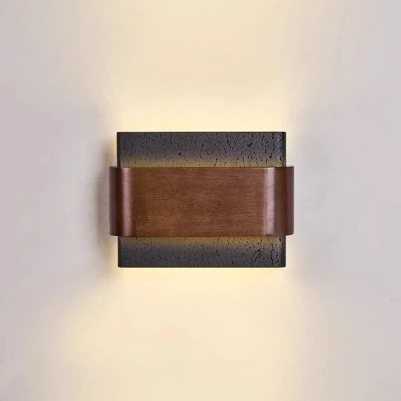 Applique Murale Travertin LED – Haut/Bas Orientable