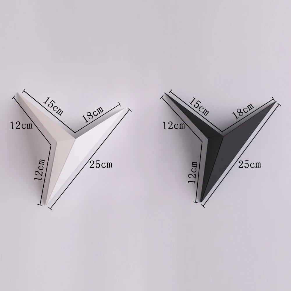 Applique Murale Triangle – Minimaliste LED Nordique