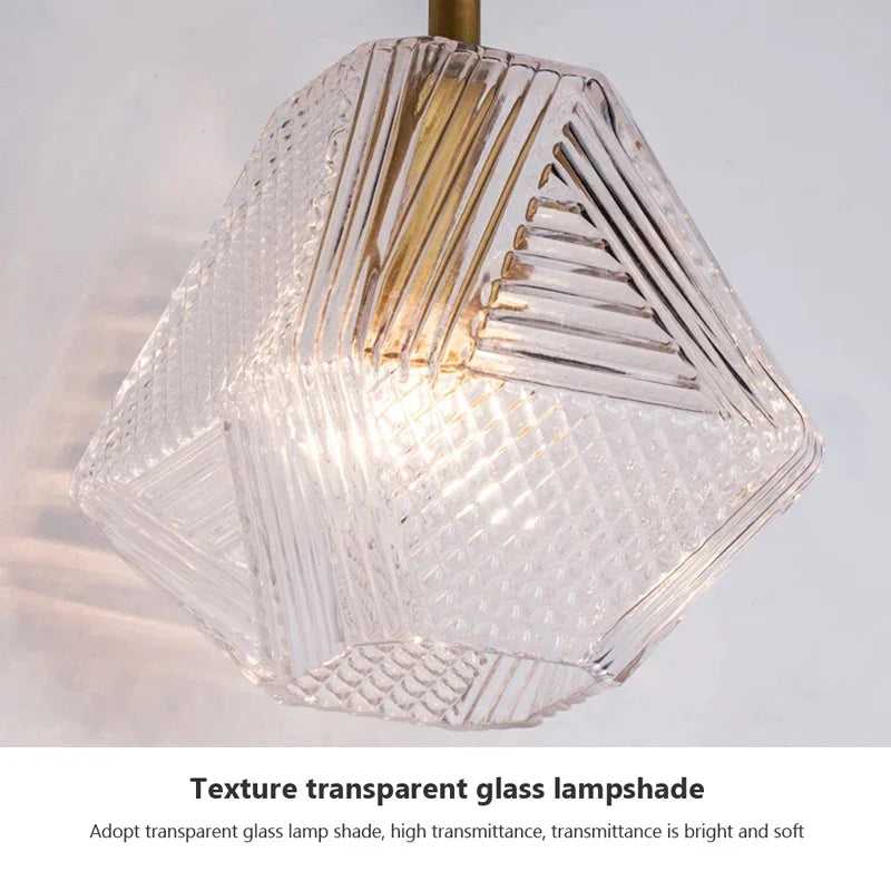 Applique Murale Verre Rétro Edison – Nordique