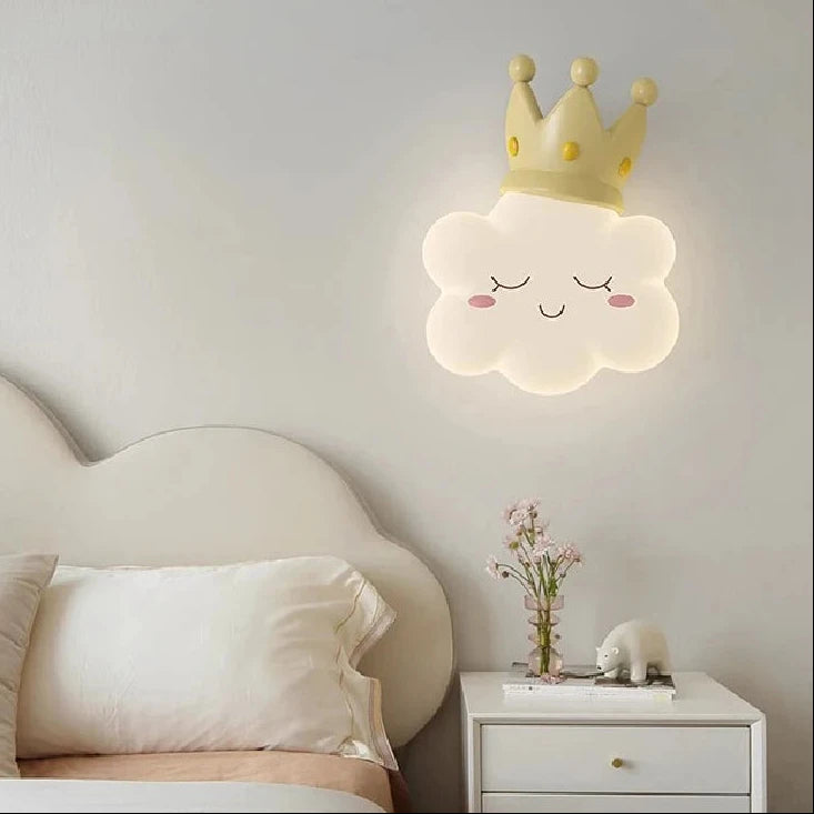 Applique Murale Visage Artistique – LED Déco Chambre