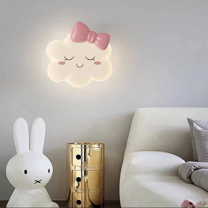 Applique Murale Visage Artistique – LED Déco Chambre