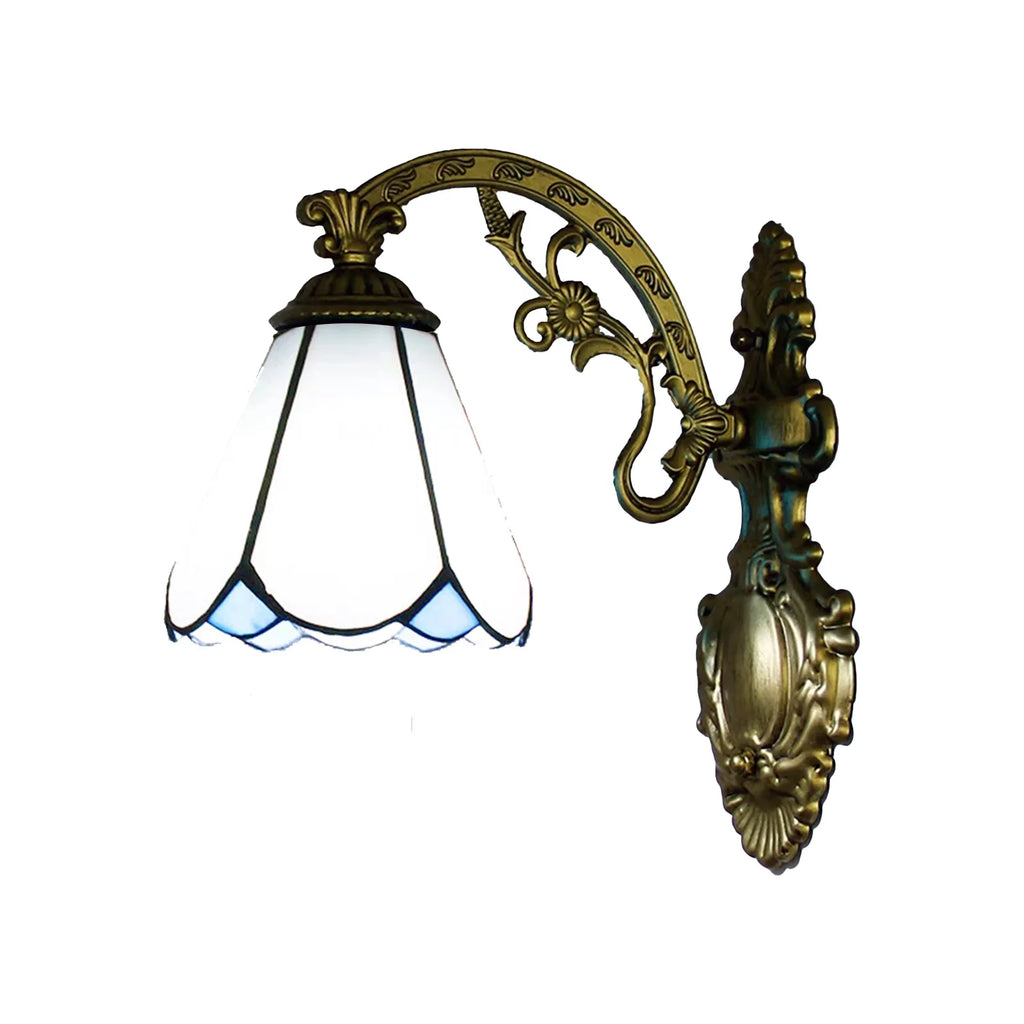 Applique Murale Vitrail Tiffany – Coloré Rétro
