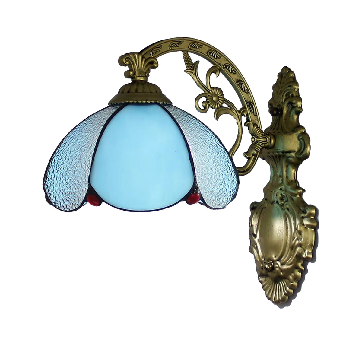 Applique Murale Vitrail Tiffany – Coloré Rétro