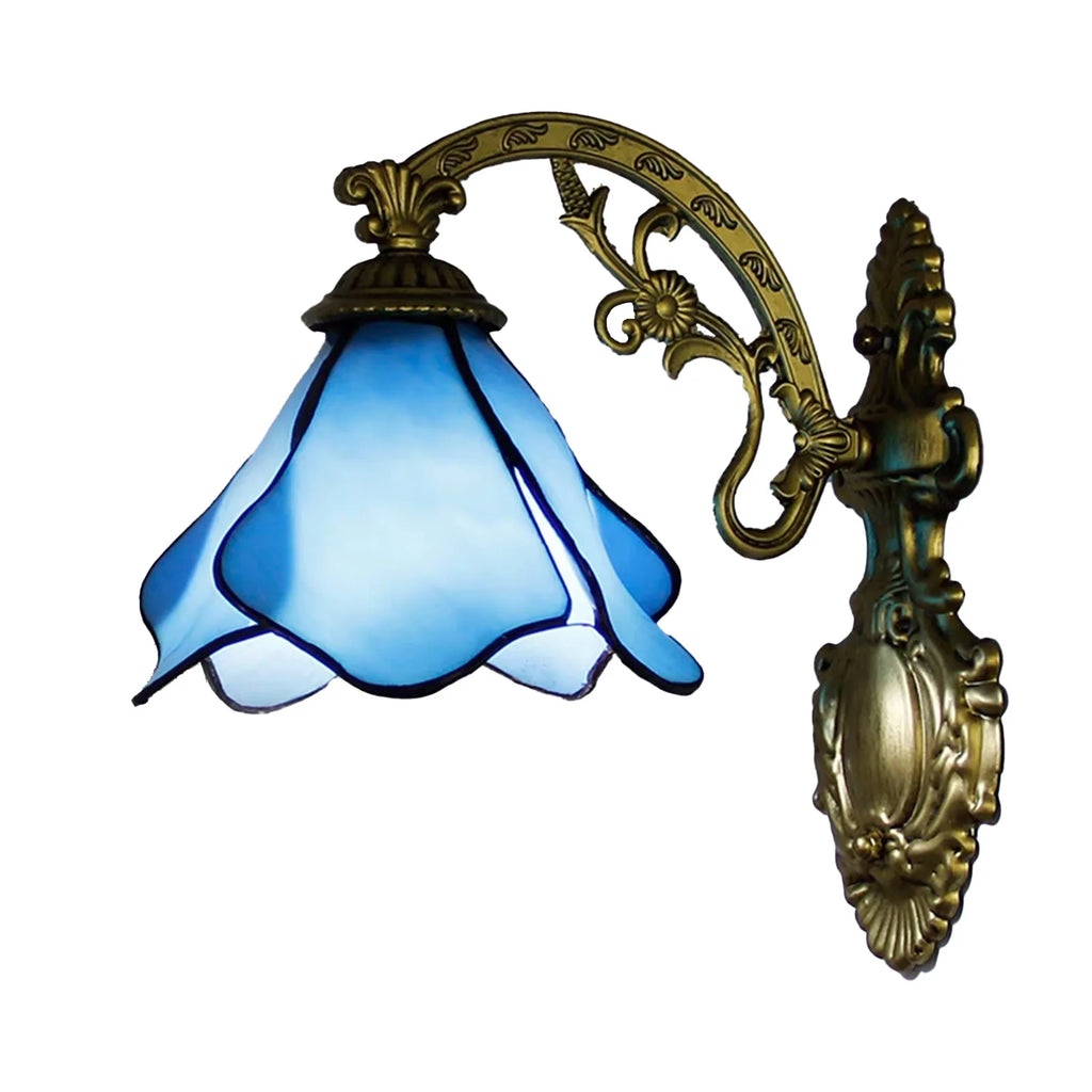 Applique Murale Vitrail Tiffany – Coloré Rétro