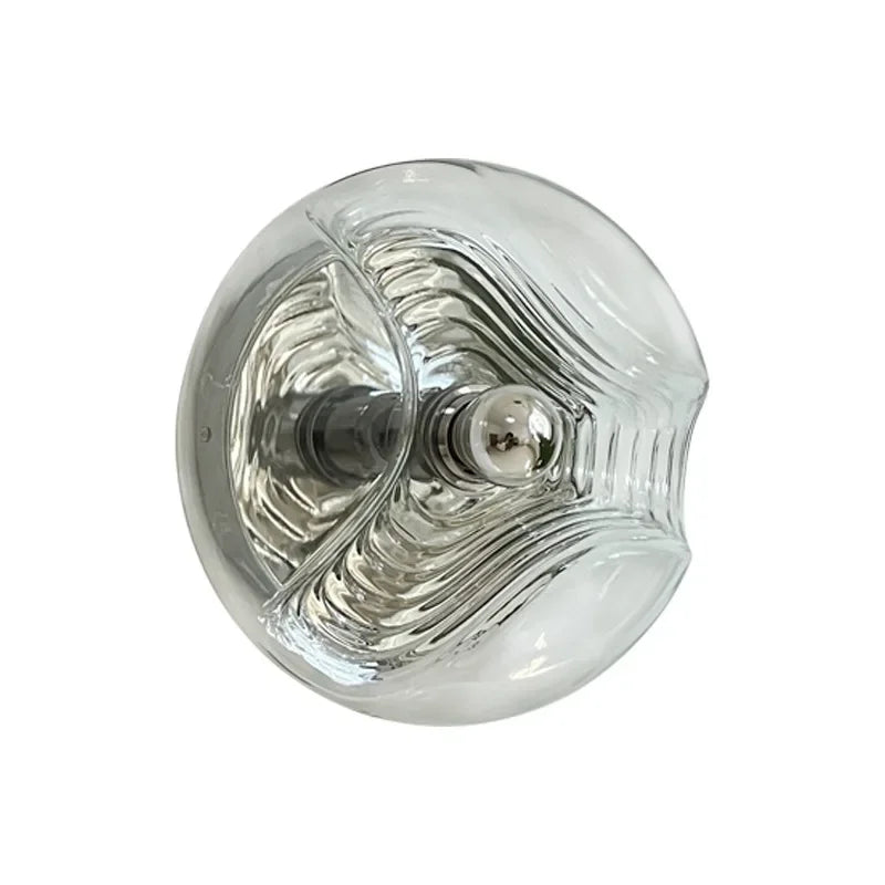 Applique Murale Vitrail – Verre Teinté Nordique LED