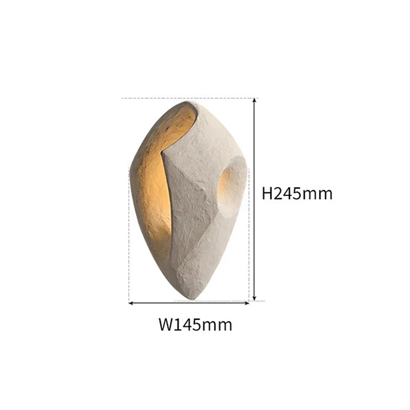 Applique Murale Wabi-Sabi – Japonaise LED