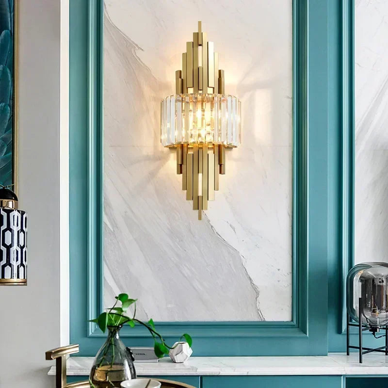 Applique Murale en Cristal – Design Moderne et Luxe