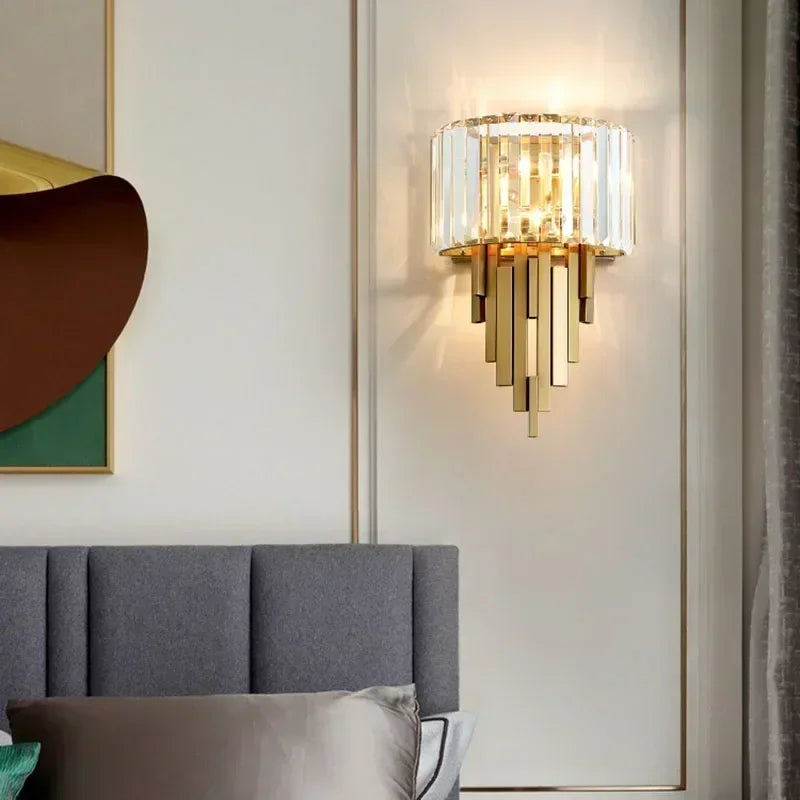 Applique Murale en Cristal – Design Moderne et Luxe