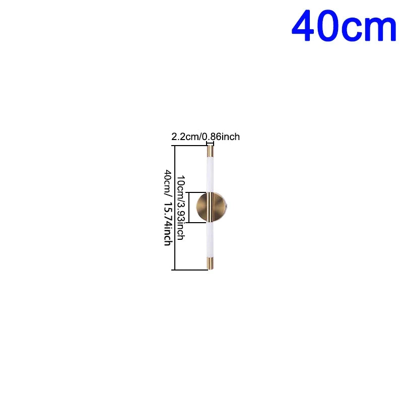 Applique murale LED 120 cm moderne – lampe murale acrylique design intérieur